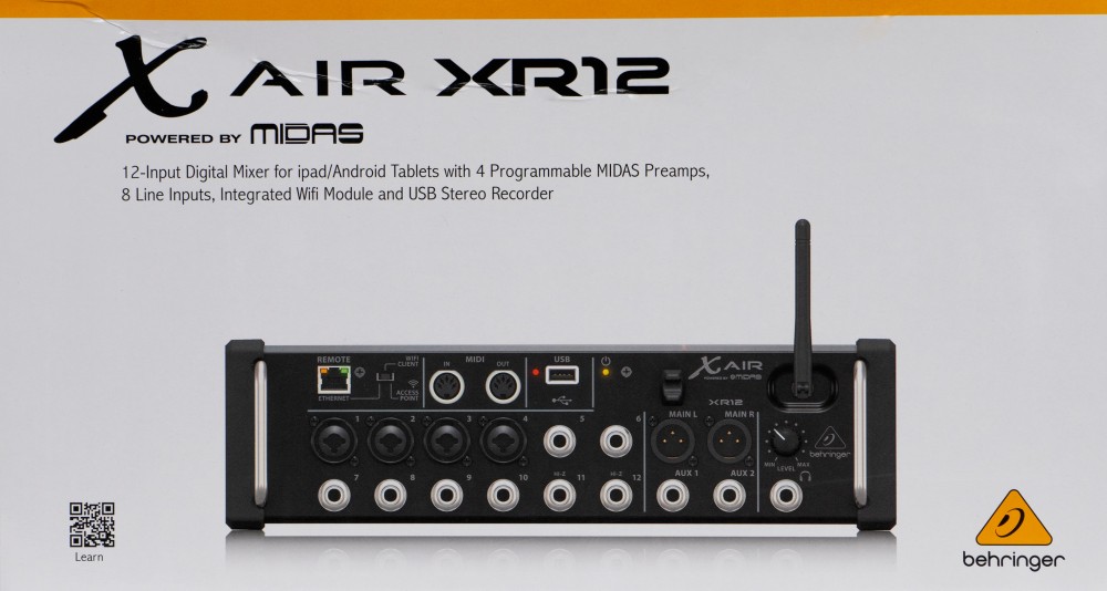 Digital Mixer Behringer X AIR XR12