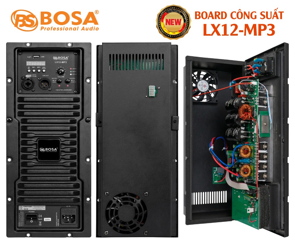 BOARD CÔNG SUẤT LX12-MP3