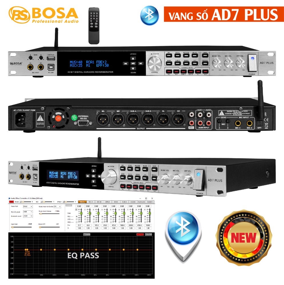 VANG SỐ BOSA AD7PLUS