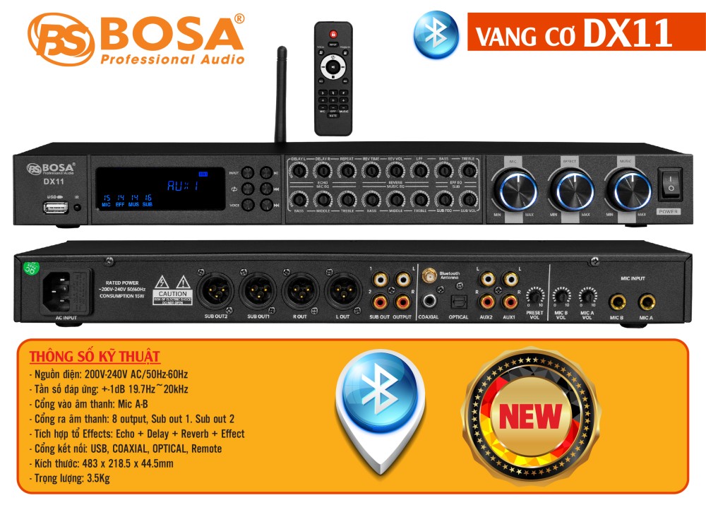 VANG CƠ BOSA DX11