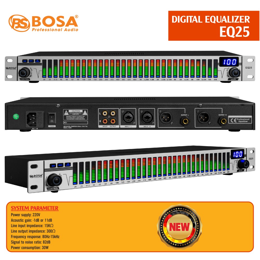 EQUALIZER BOSA EQ25