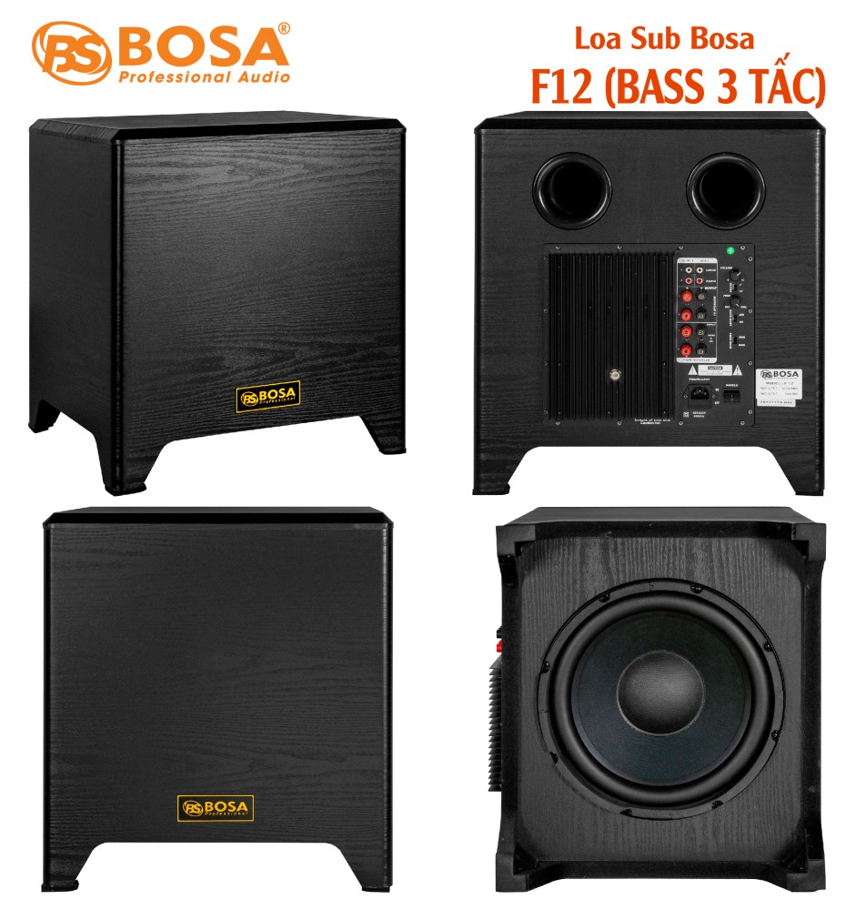 LOA SUB BOSA 3 TẤC F12