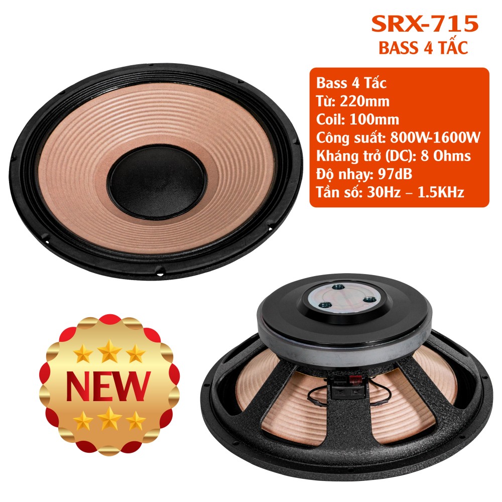 BASS 4 TẤC JBL SRX715