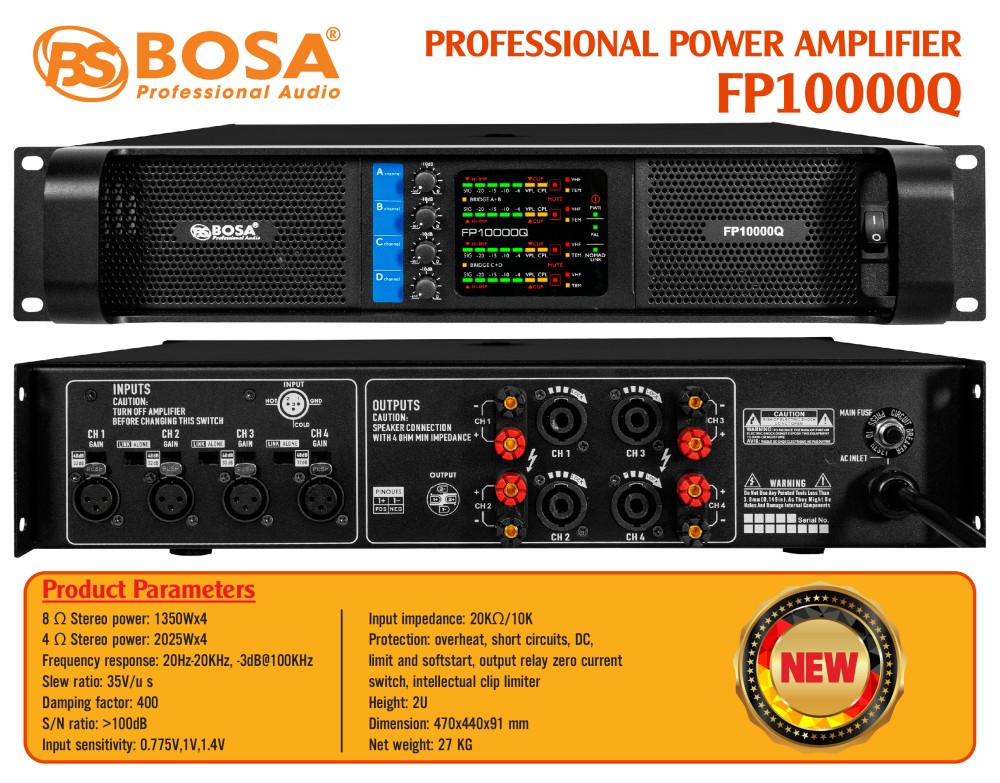 MAIN BOSA FP10000Q - NEW 2024