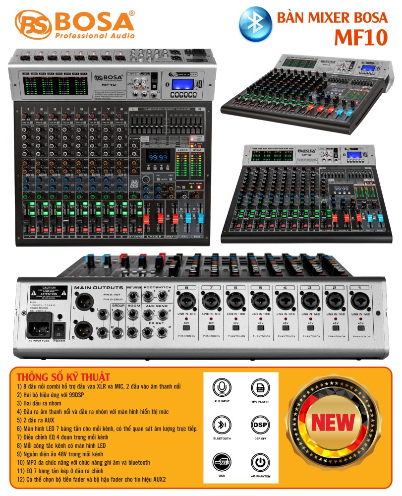 MIXER BOSA MF10