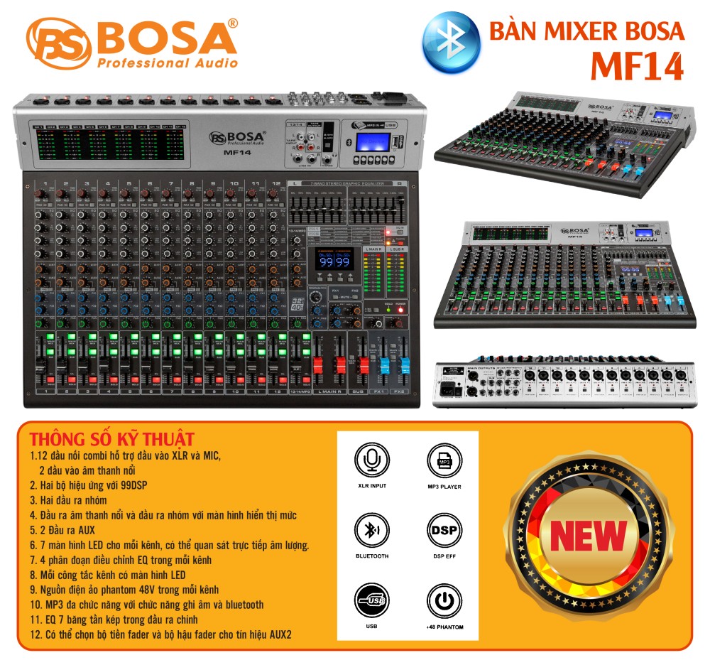 MIXER BOSA MF14