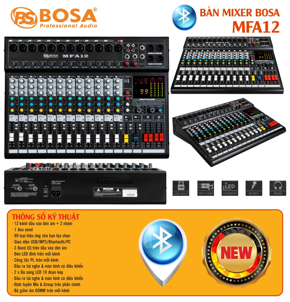 MIXER BOSA MFA12