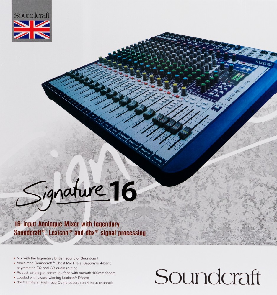 MIXER SOUNCRAFT 16