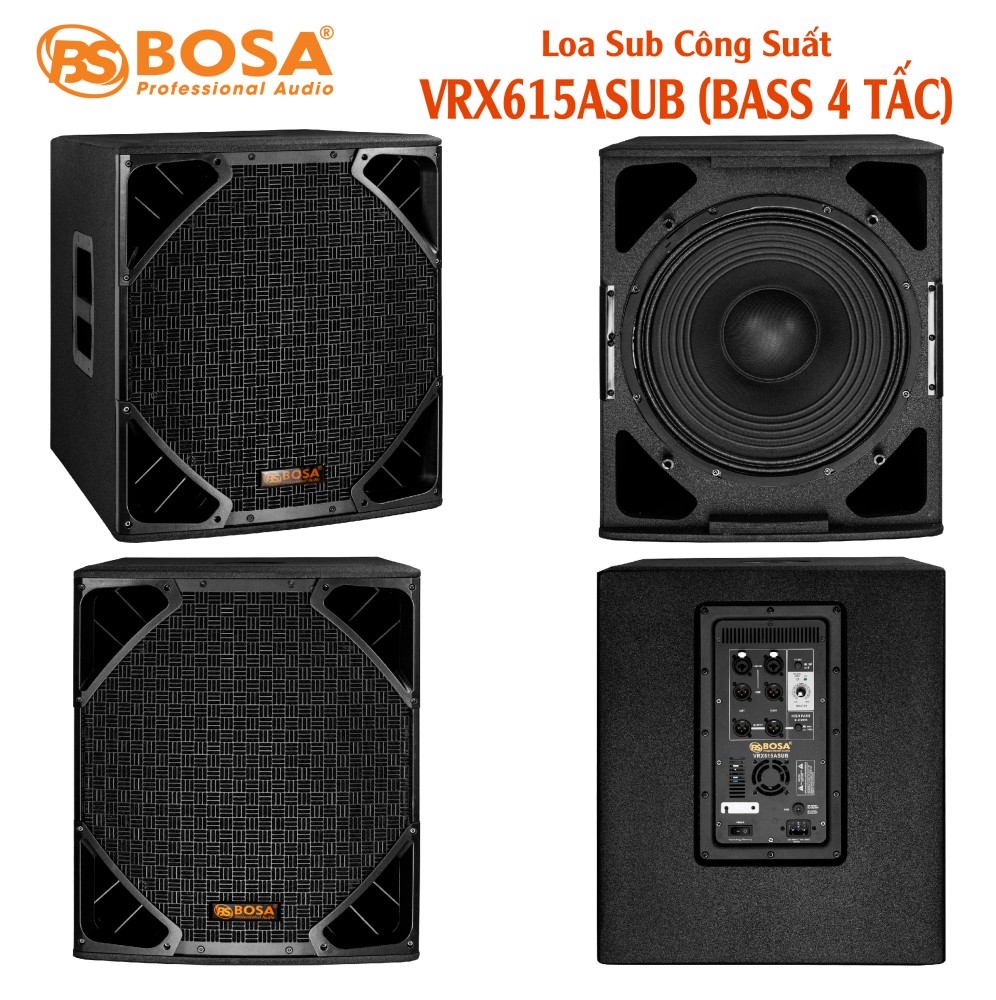 SUB ĐIỆN 4T BOSA VRX615ASUB