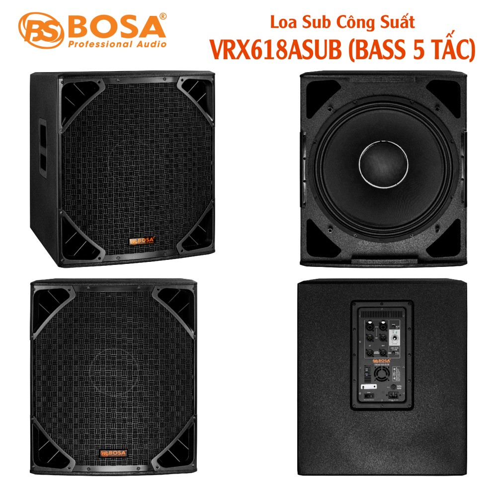 SUB ĐIỆN 5T BOSA VRX618ASUB